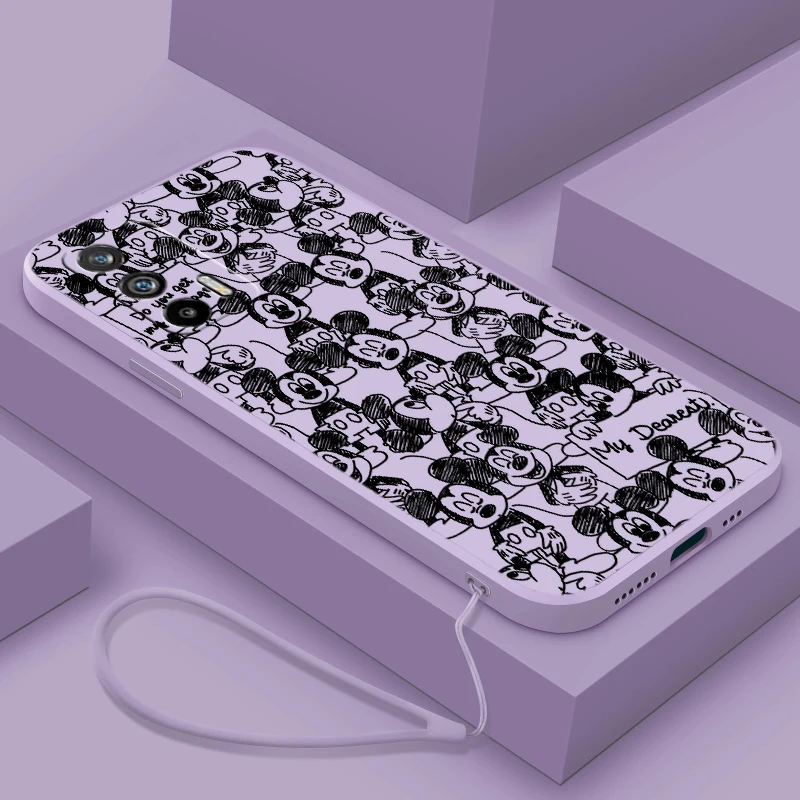 Disney Микки Минни для Realme Q5 GT Neo 5 3T 3 XT X3 C55 C30 C21Y C11 C2 Explorer