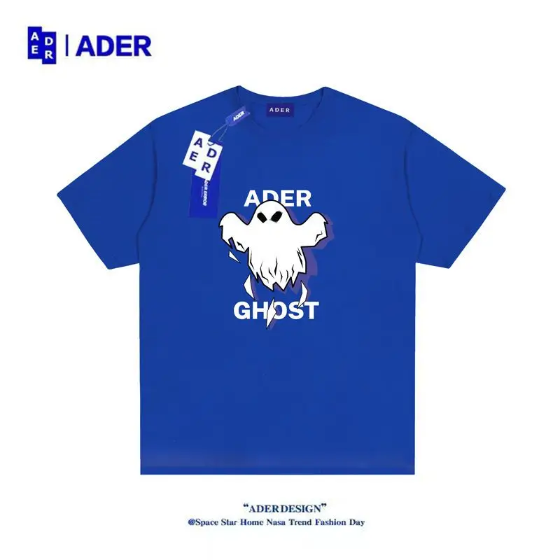 

Корейская китайская шикарная брендовая футболка ADER ERROR с коротким рукавом, мужская и женская дизайнерская свободная и универсальная летняя футболка