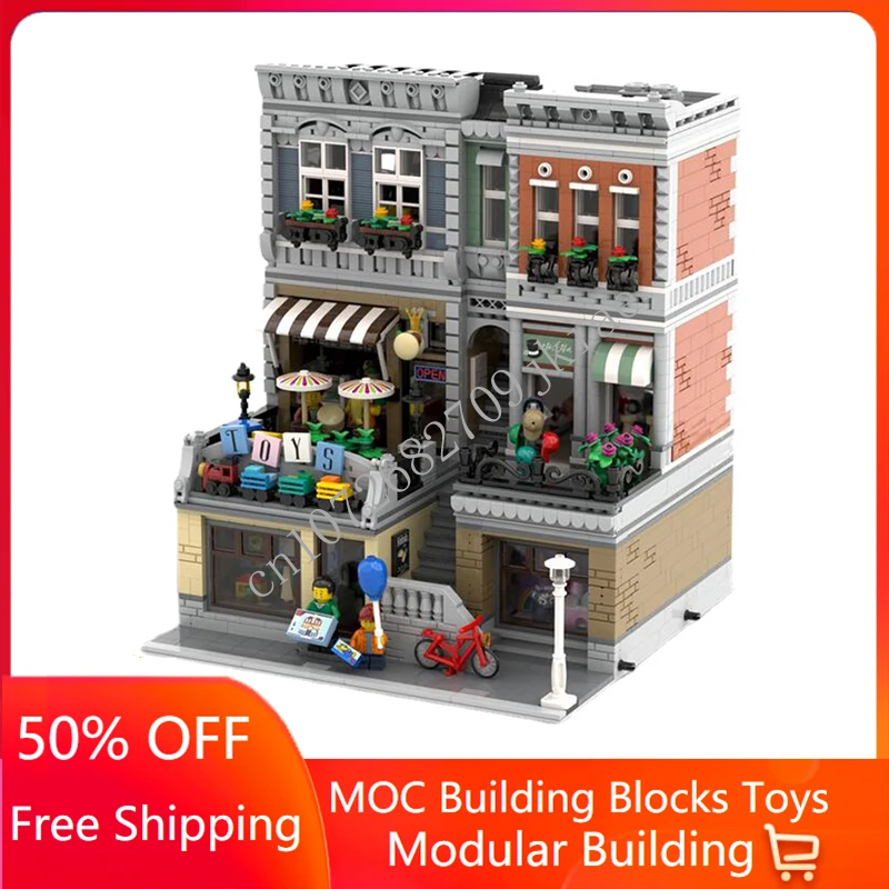 

4418 шт., Детский конструктор MOC