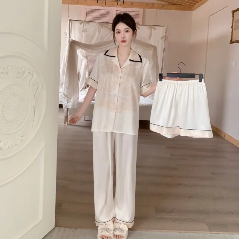 Новинка 2024 искусственная кожа из трех предметов роскошная Высококачественная