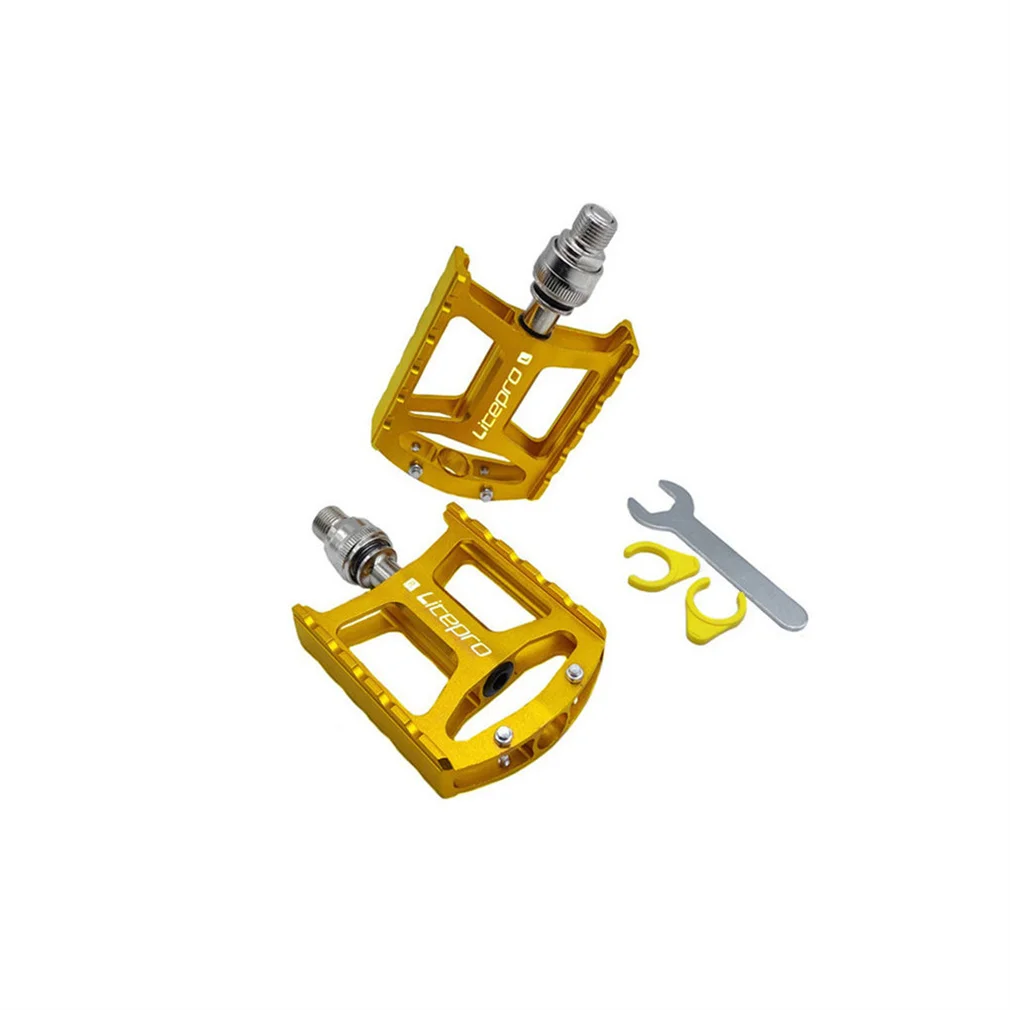 Складной велосипед Litepro S5 быстросъемные педали для велосипеда Brompton полая педаль