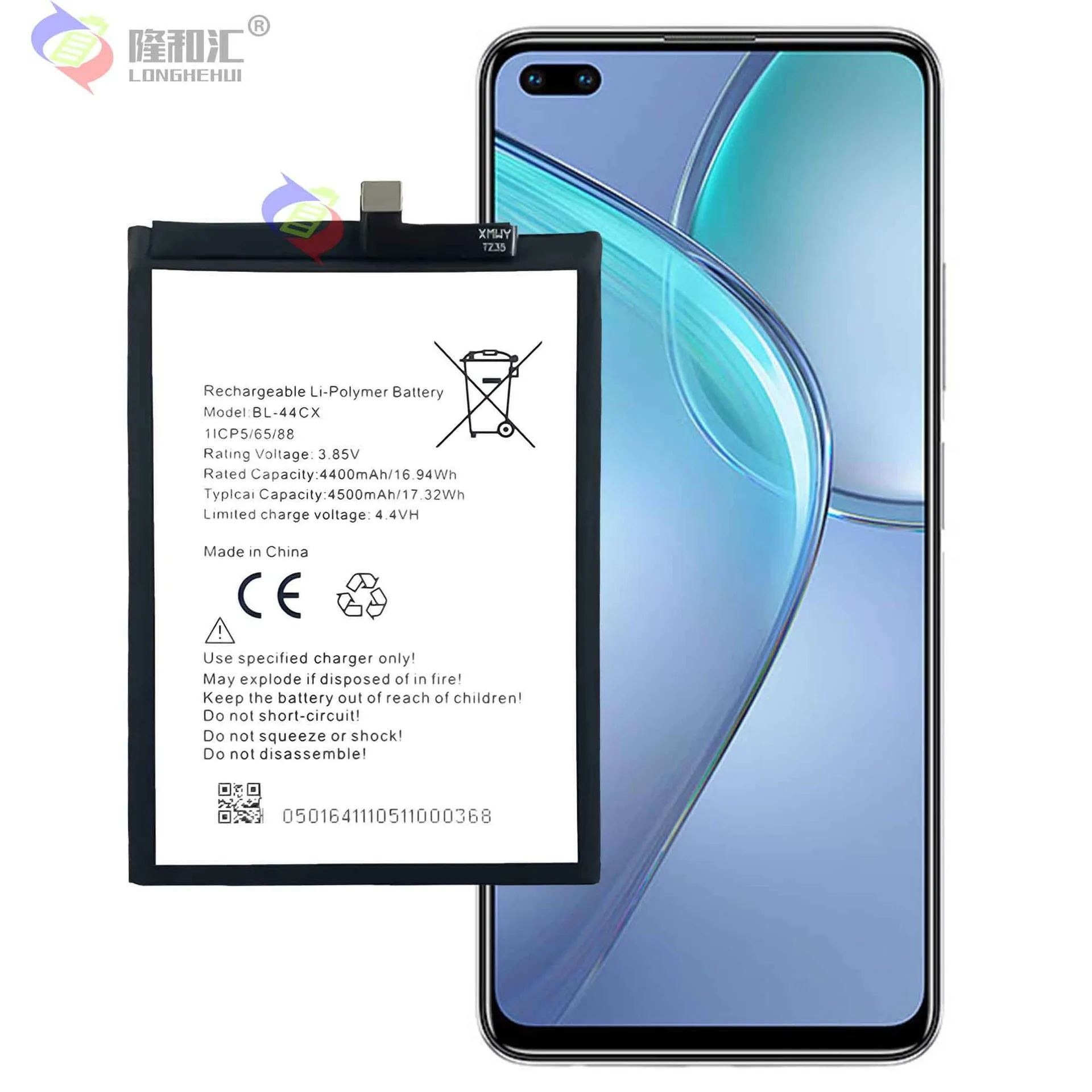 Najtaniej Kompatybilny Z Infinix / X687/Zero 8/CE9 BL-44CX 4500mAh Bateria Do Telefonu Serii