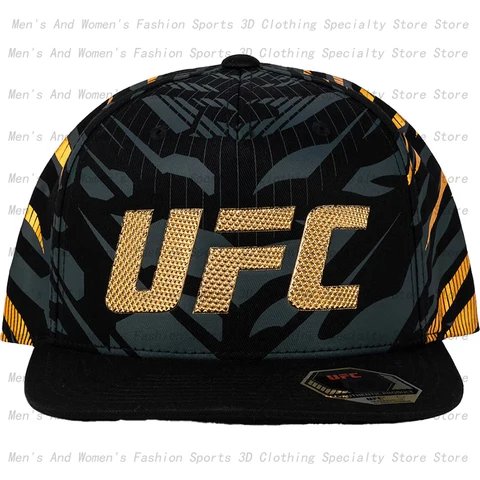 2025 Новая шляпа для боксерского матча UFC, хит продаж, мужская и женская бейсболка для экстремальных видов спорта, регулируемая кепка с утконосом