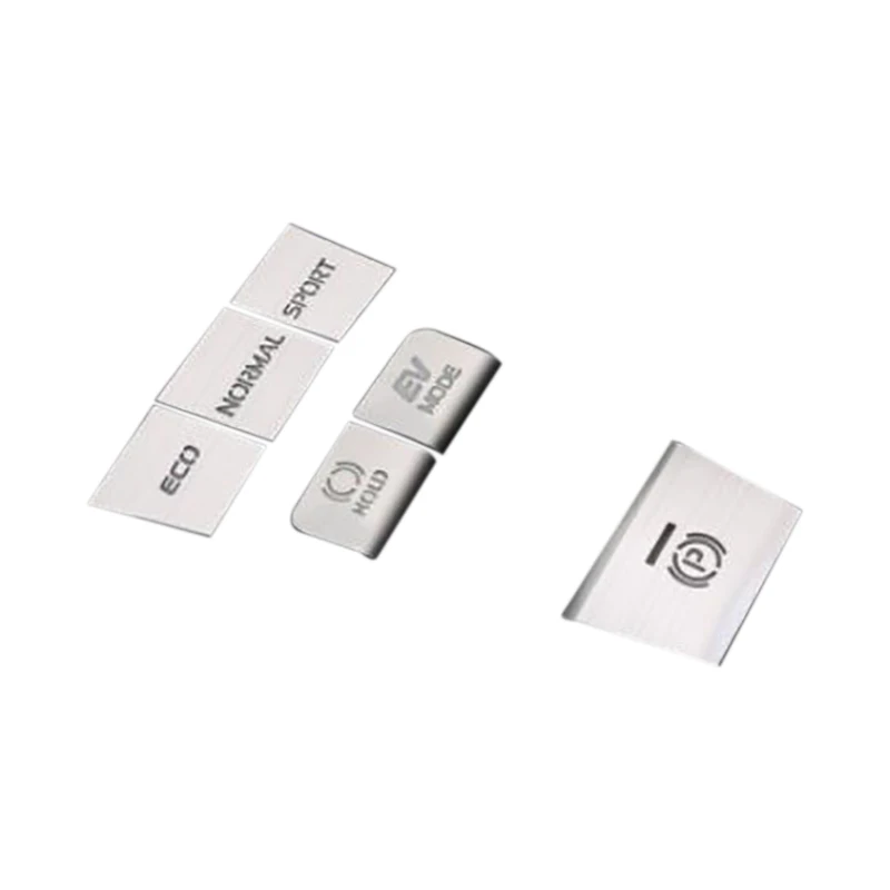 

Car Electronic Handbrake Central Control Button Decoration Sticker Cover Trim For Toyota 8Th Camry,6PCS
