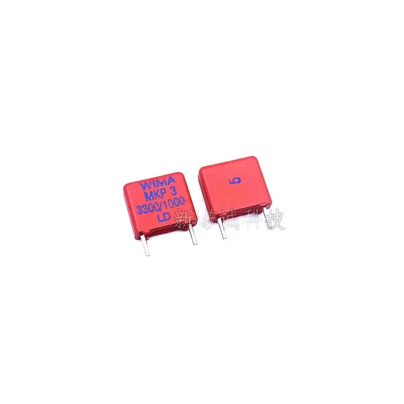 

10PCS/Weimar Capacitor 1000V 332 0.0033UF 1000V 3300PF MKP3 Pin Distance 7.5