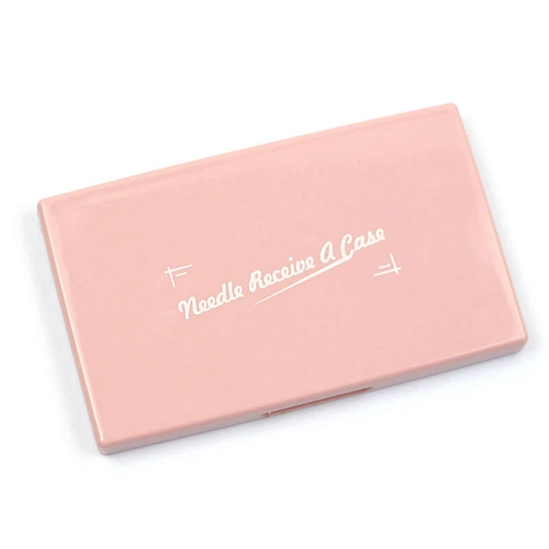 

HOT-Magnetic Needle Case Cross Stitch Sewing Needle Box Sewing Stitching Pin Storage Case Organizer Container Tool