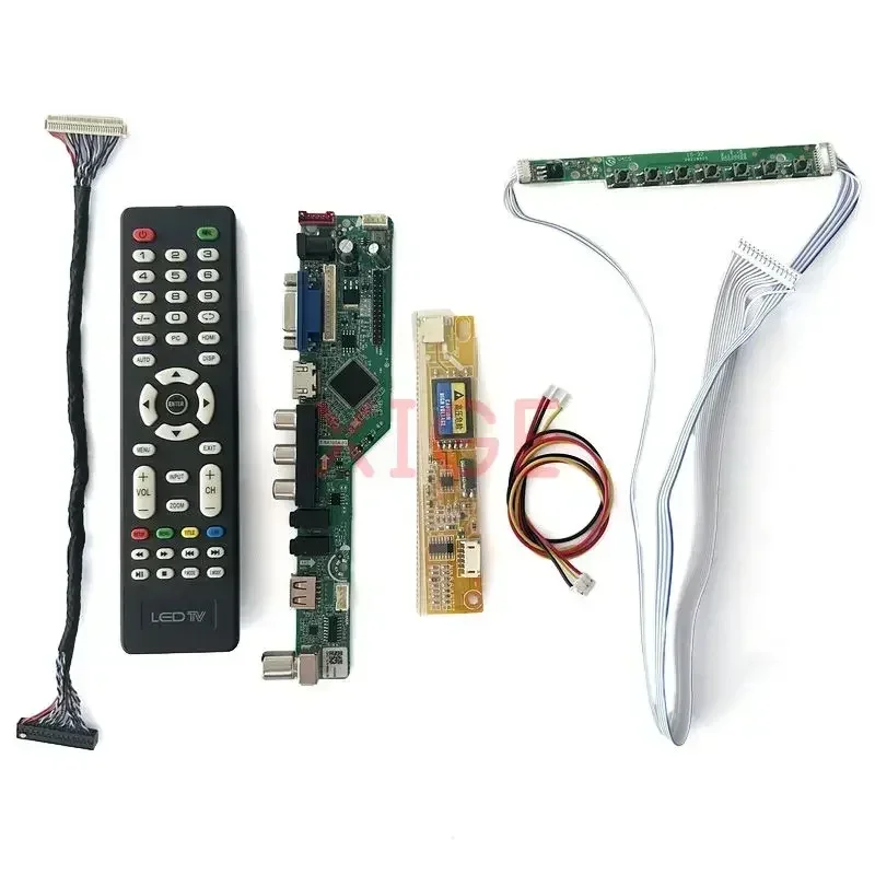Плата контроллера драйвера подходит для B154SW01 QD15AL01 QD15AL02 1680*1050 IR + USB AV HDMI VGA LVDS