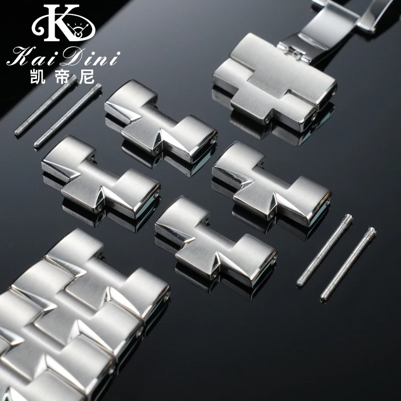 Фото Для Vacheron Constantin VC ремешок из нержавеющей стали, секция 4500 В, стальной ремень, удлинитель цепи, повязка на голову, пряжка, аксессуары №3
