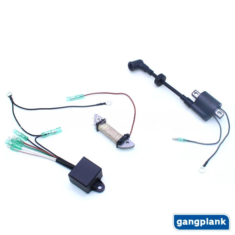 Комплект зарядных катушек высокого напряжения подвесного зажигания 6E0-85570-00