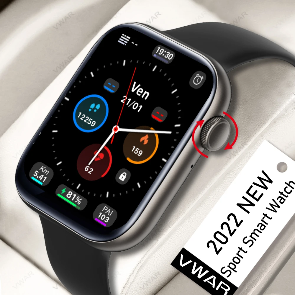 

2022 NEW Smart Watch Men Bluetooth Call Heart Rate Blood Oxygen Monitor Fitness Tracker Women Smartwatch for Apple Samsung Phone