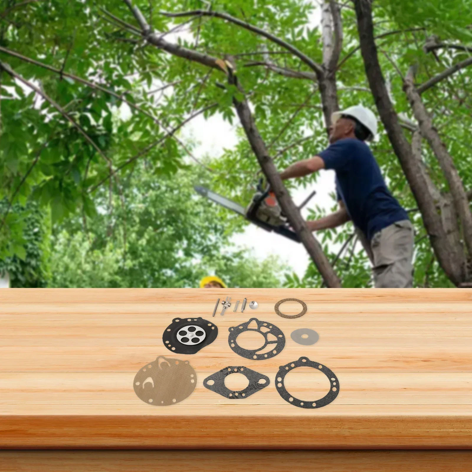 Замените неисправенные компоненты карбюратора с RB 42 предназначенные для 08S 070 090