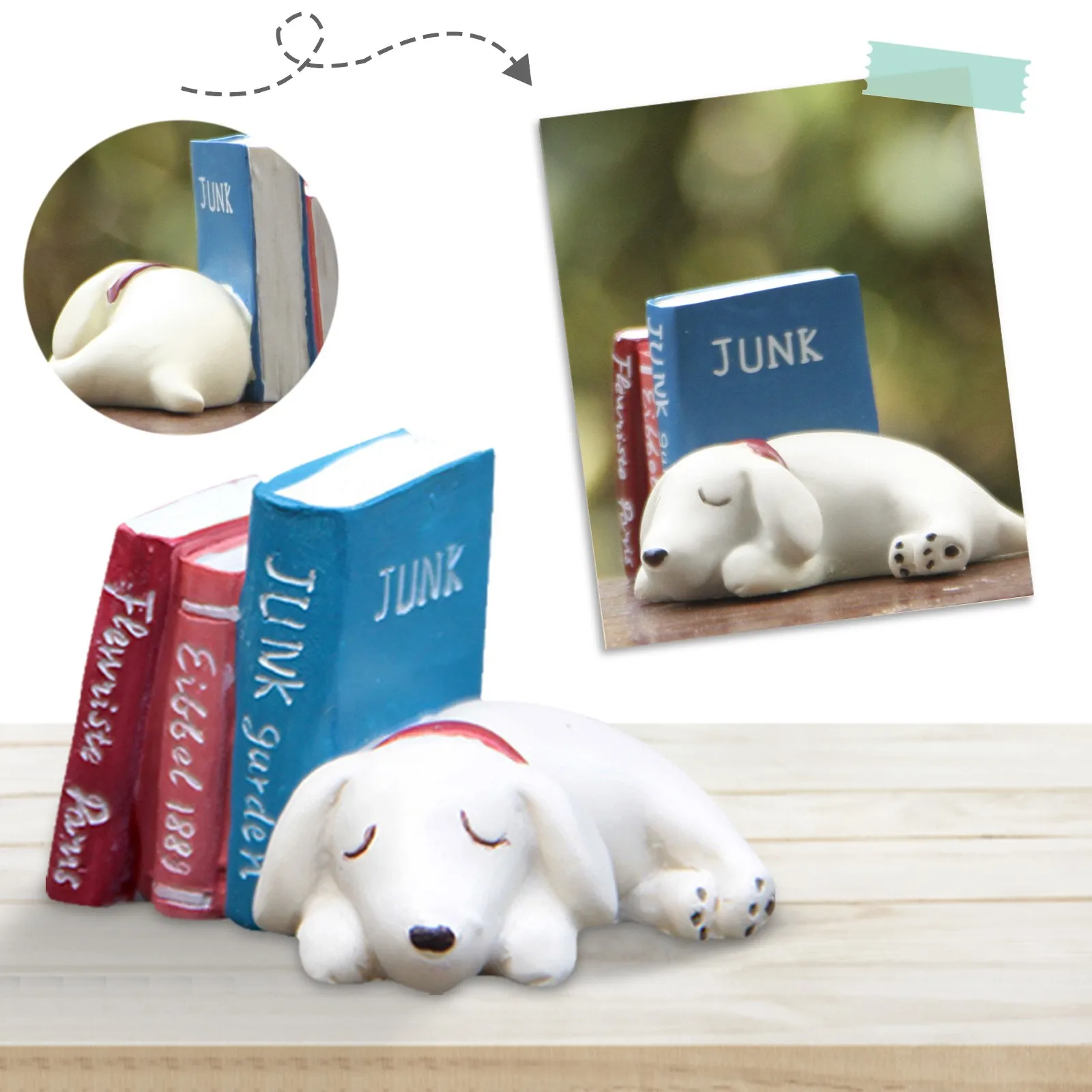 

Grocery Puppy Book Moss Succulent Fresh Flower Arrangement Decorative Ornament White And Gold Ornaments for Christmas Tree