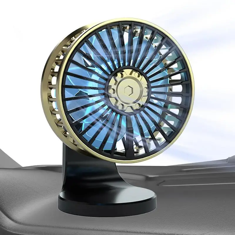 

USB-вентилятор для приборной панели автомобиля, вращающийся на 360 градусов