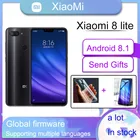 Смартфон xiaomi 8 lite с google play, 6 ГБ, 128 ГБ, Snapdragon 660AIE, 2280*1080, сканер отпечатков пальцев, быстрая зарядка, 18 Вт