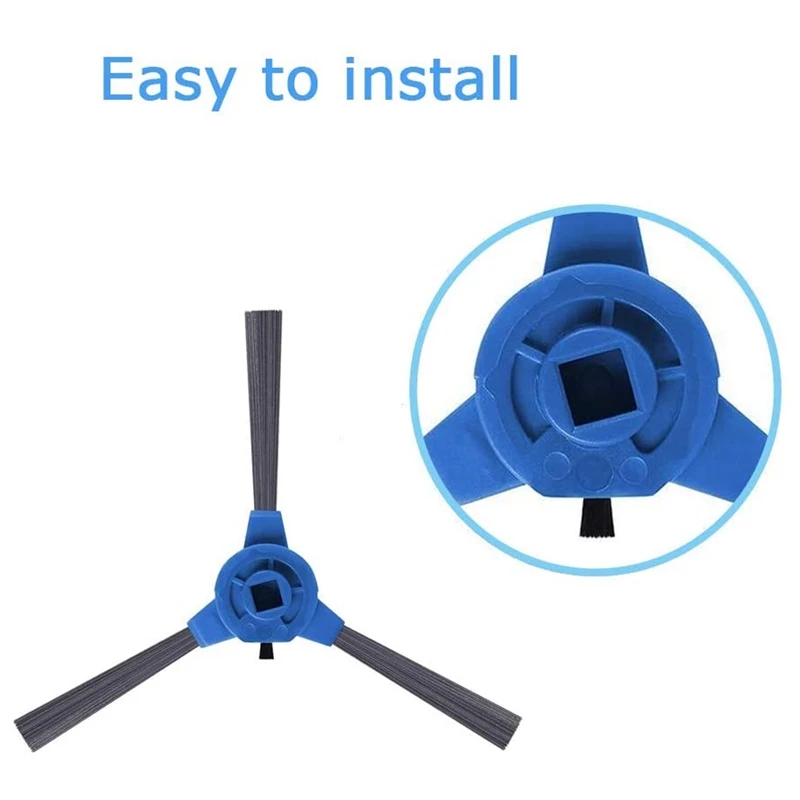 8 шт. сменные боковые щетки для Coredy R300 R550 (R500+) R650 R700 R3500 GOOVI 1600PA Bagotte BG600 Imartine