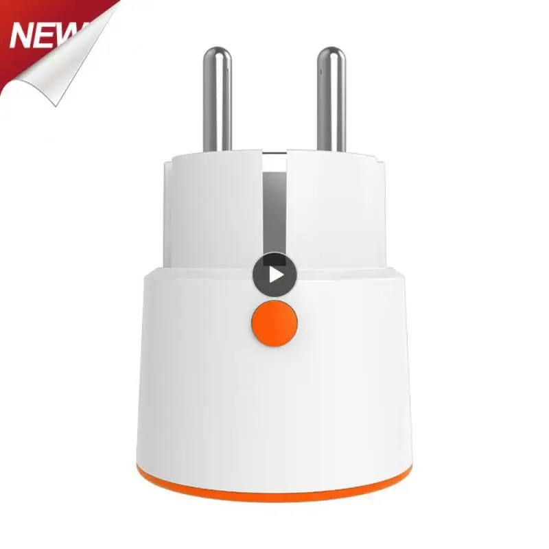 

Aubess Tuya Smart Zigbee Plug Socket 3680W 16A Power Energy Monitoring Timer EU Outlet Work With Tuya Hub Alexa Google Home