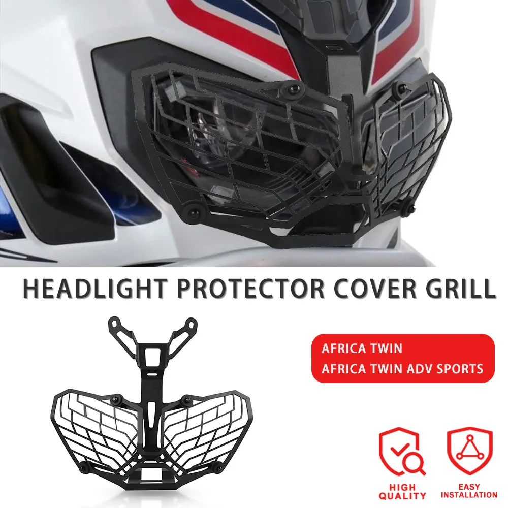 

2015-2023 For Honda CRF1000L Africa Twin CRF 1000 L Adventure Sports 2017-2023 Motorcycle Headlight Grille Guard Protector Cover