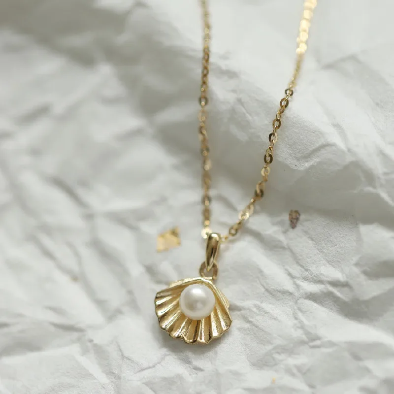 Цепочка с подвеской из серебра 100% пробы 14 к позолоченная |