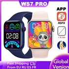 Умные часы WS7 Pro для мужчин и женщин, спортивный фитнес-трекер с кнопкой вращения 1,75 дюйма, Смарт-часы PK IWO 14 PRO T100 PLUS HW22 W26