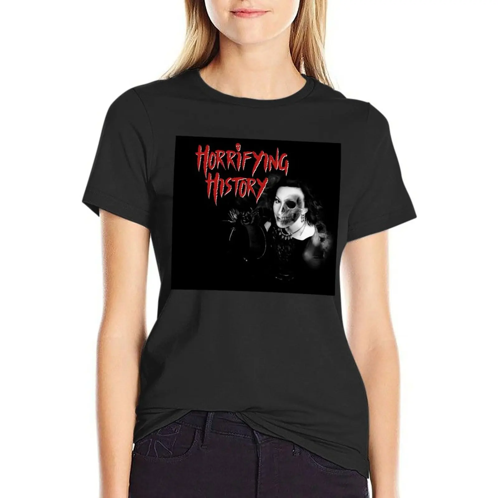 Женская Винтажная Футболка с принтом Страшная история 3 года