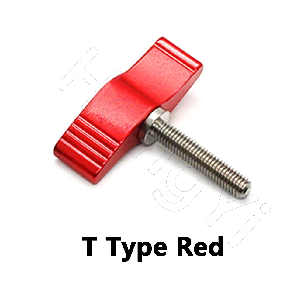 

1 шт. M4 M5 M6 M8 T Тип/7 Винты с накатанной головкой Ручка затягивания Регулируемый винт в форме бабочки для слайдера рельса зеркальной рельсы