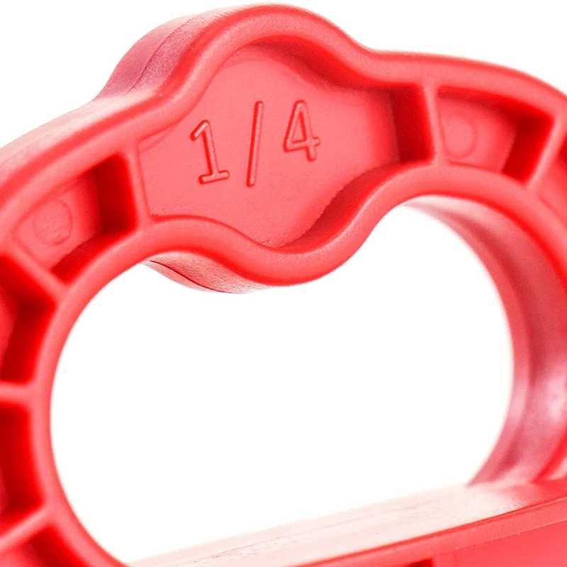 Палубный джиг 12 шт. 1/4 дюйма разделительные кольца для пластины обработанные под