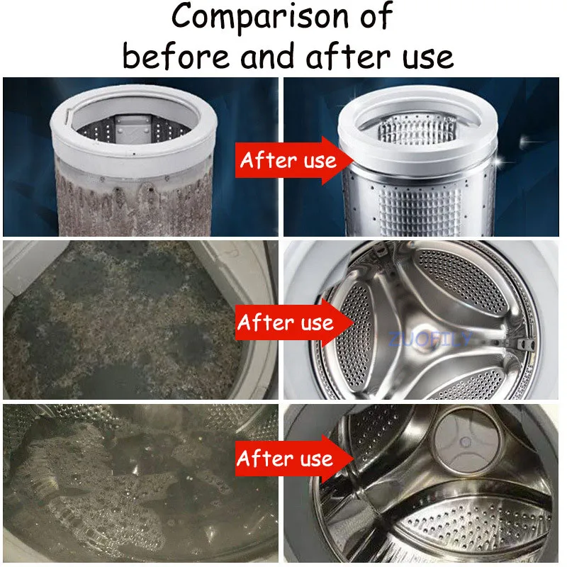 10 шт. шипучие таблетки для очистки стиральной машины |