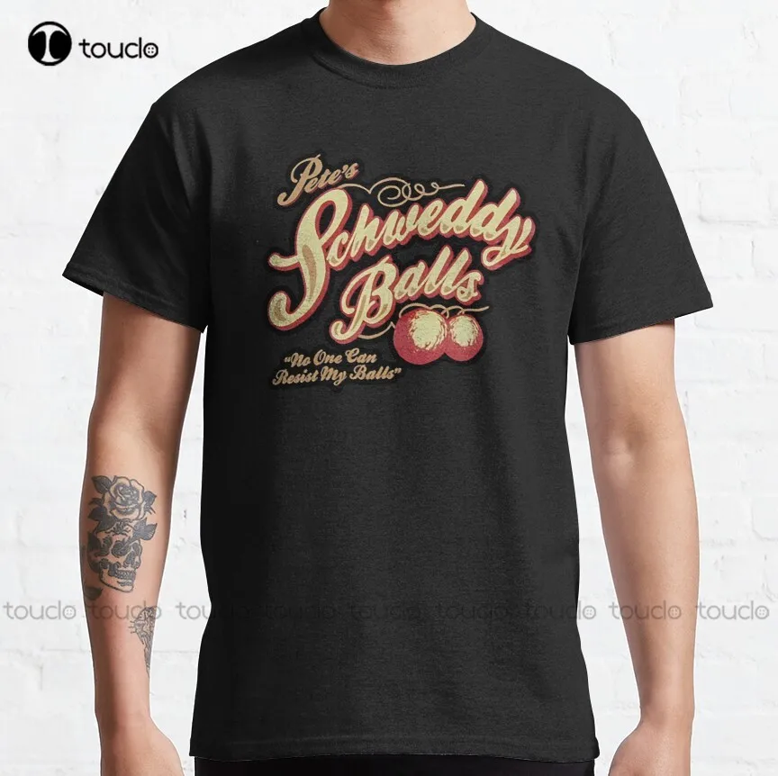 

Schweddy Balls Classic T-Shirt Pink Shirts For Men Custom Aldult Teen Unisex Digital Printing Tee Shirt Xs-5Xl Hd High Quality