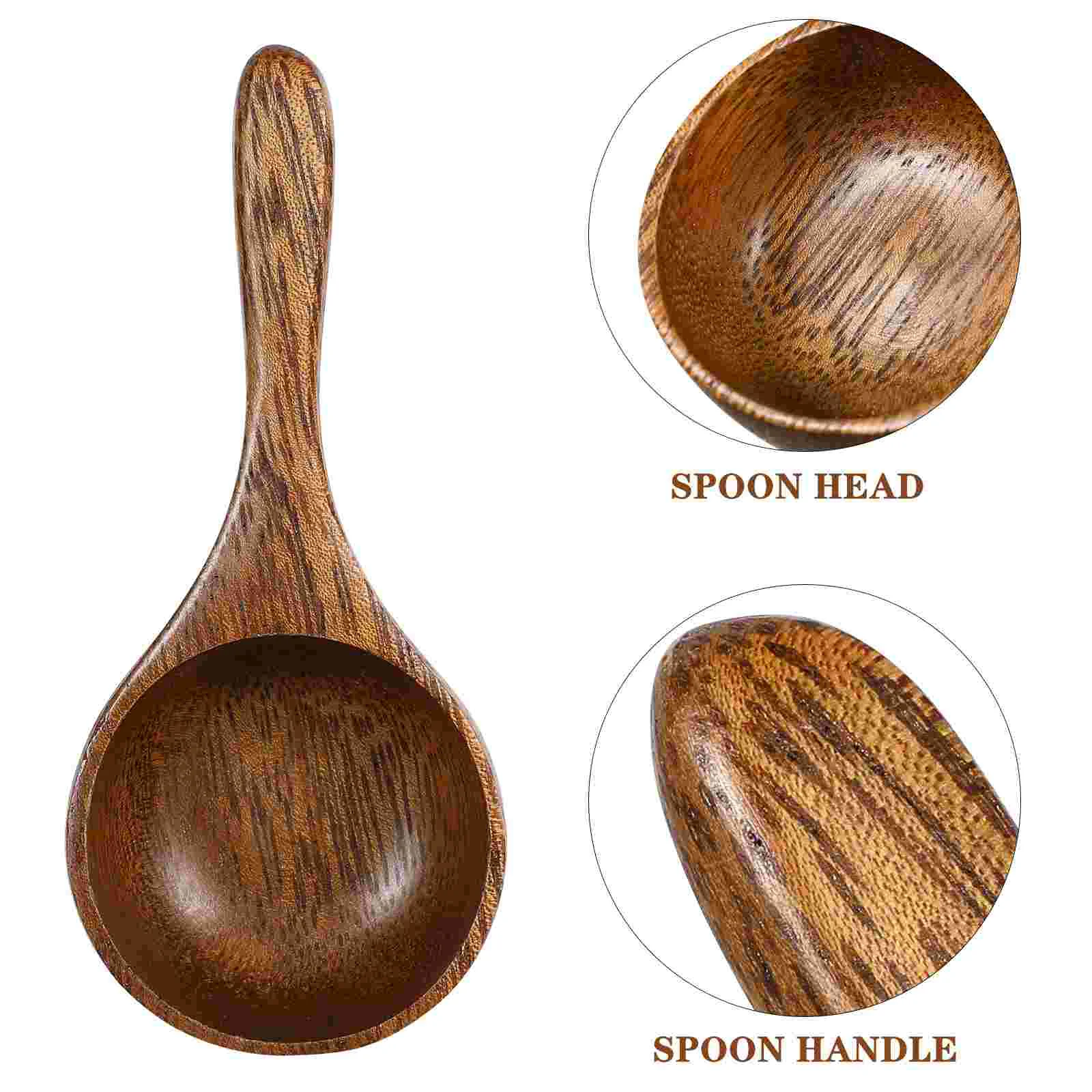

Coffee Spoons, 2PCS Wooden Coffee Spoon Measuring for Coffee Beans or Tea