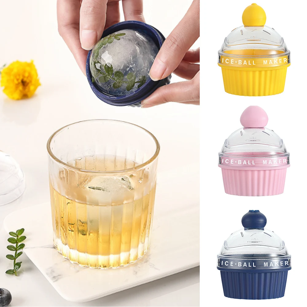 

Kitchen Tool Ice Cream Maker Cake Ice Mold Creative Silicone Environmentally Friendly Durable Safe High-quality Ice Ball Mold
