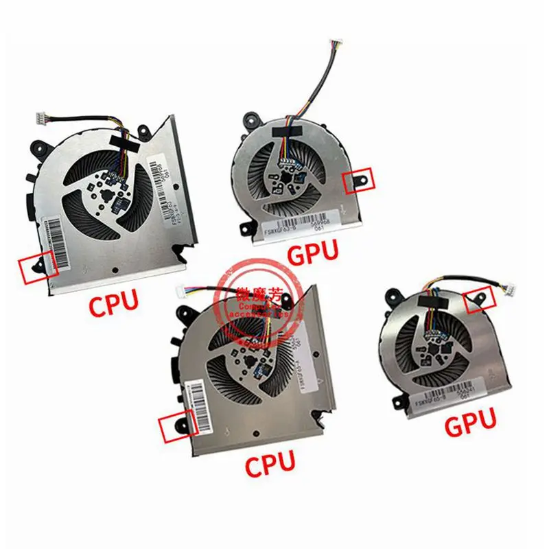 Новый вентилятор для охлаждения процессора ноутбука MSI GF63 8RC 8RD MS-16R1 Series, вентилятор для процессора ноутбука PABD08008SH N413