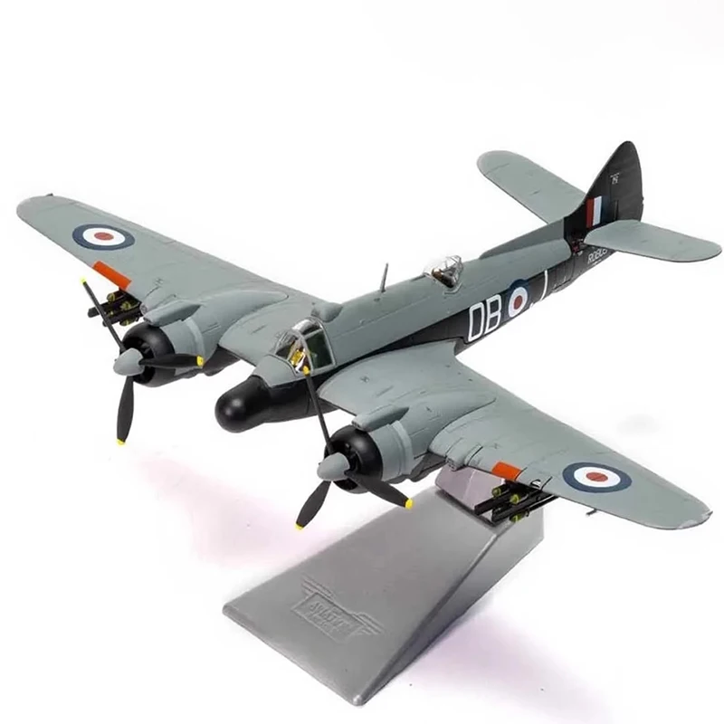 asortymentowi ciśnieniowo w skali 1:72 AA28602 Bristol przystojny myśliwiec ze stopu wykończony Model symulacyjny pamiątkowe prezenty dla