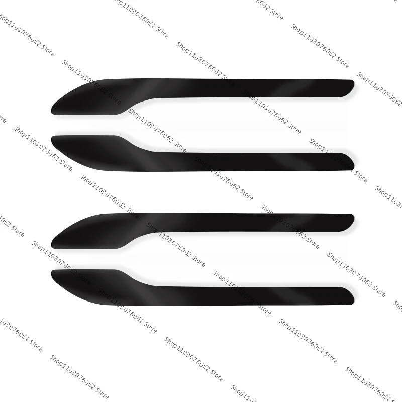 

Для Tesla Model 3 Model Y 2017-2024 наклейка на внутреннюю дверную ручку из углеродного волокна, крышка дверной ручки, рамка, защитная наклейка