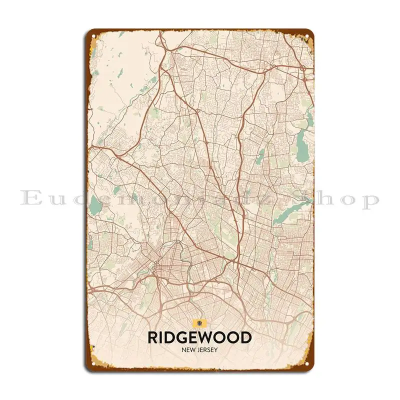 

Ridgewood Nj металлический знак, кинотеатр, бар, пещера, бар, индивидуальный дизайн, жестяной знак паба постер