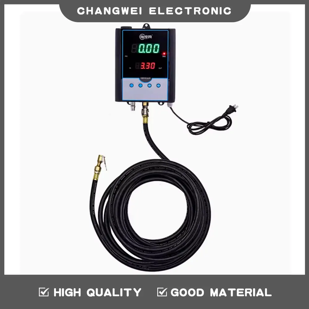 Автоматический насос для шин с предустановленным давлением автоматический