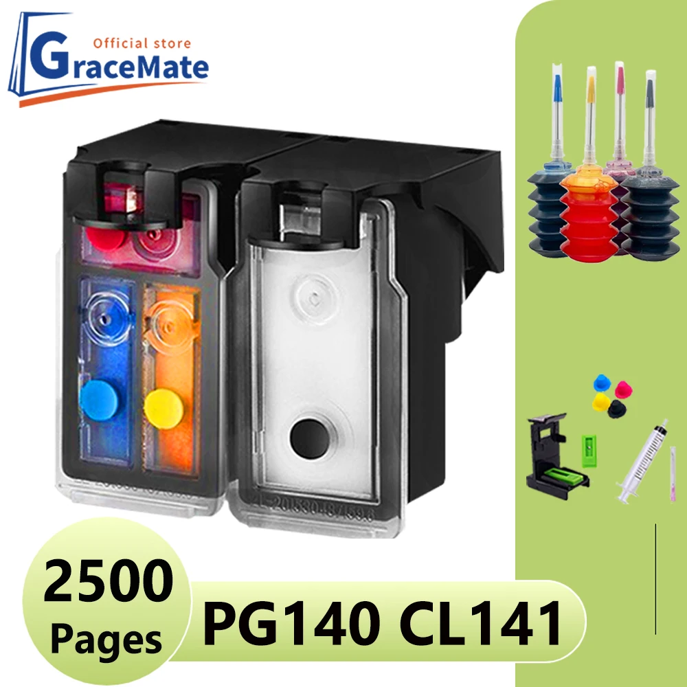 

Чернильный картридж PG 140 CL 141 PG140 CL141, совместим с Canon Pixma MX391 MG3210 MG3510 MG2210 MG4110 MG4210 MG3610 IP2880