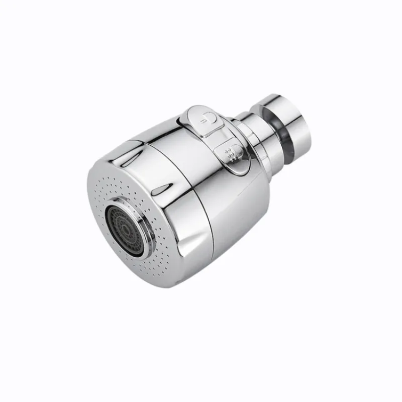 

Faucet rotating joints double outlet bubble pressurizing shower nozzle