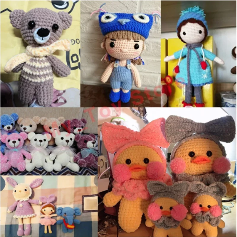 100 шт. 5-16 мм Глазные яблоки для кукол аксессуары черные пластиковые плюшевые