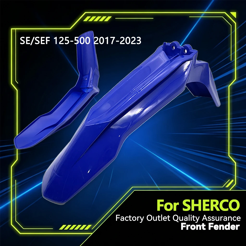 Фото Переднее крыло для мотоцикла SHERCO SE SEF 125-500 2017-2023, пластиковый защитный кожух, брызговик, аксессуары для обтекателя. №1