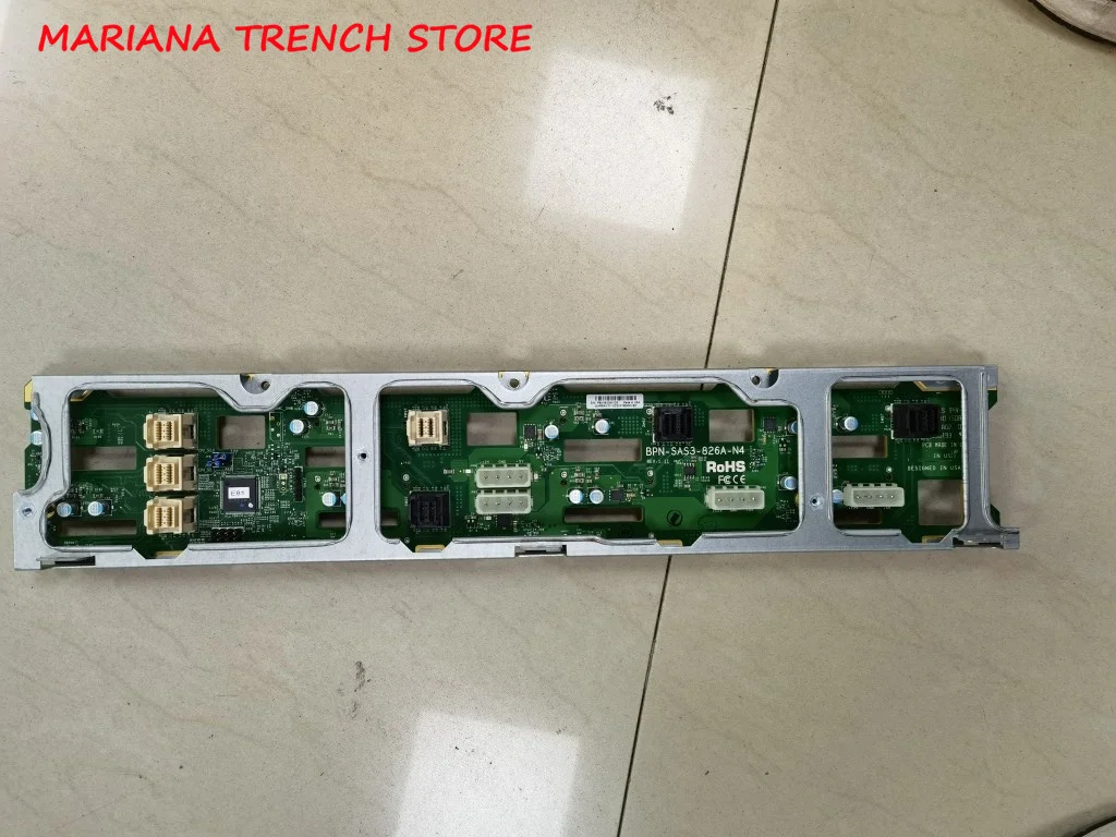 

BPN-SAS3-826A-N4 for Supermicro Server 12-port 2U SAS3 12Gbps Hybrid Backplane