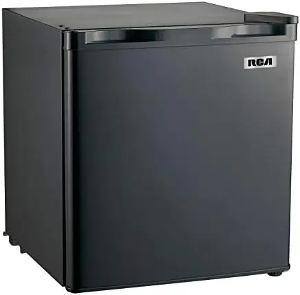 

1.6 Cubic Foot Fridge, Black & Compact Countertop Microwave Oven, 0.7 Cu. Ft. 700-Watt with LED Lighting, Child Lock, Easy