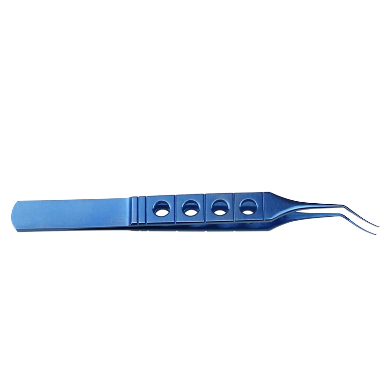 

1pcs Titanium Ophthalmic Surgical Tweezer Capsulorhexis Forceps Ophthalmic Surgery Instruments