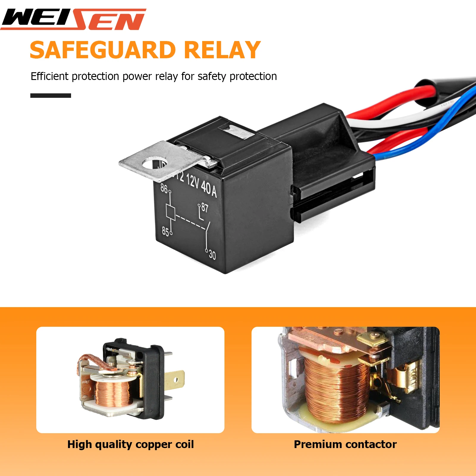 10 футов 160 Вт 5-контактный светодиодный жгут проводов для универсальных