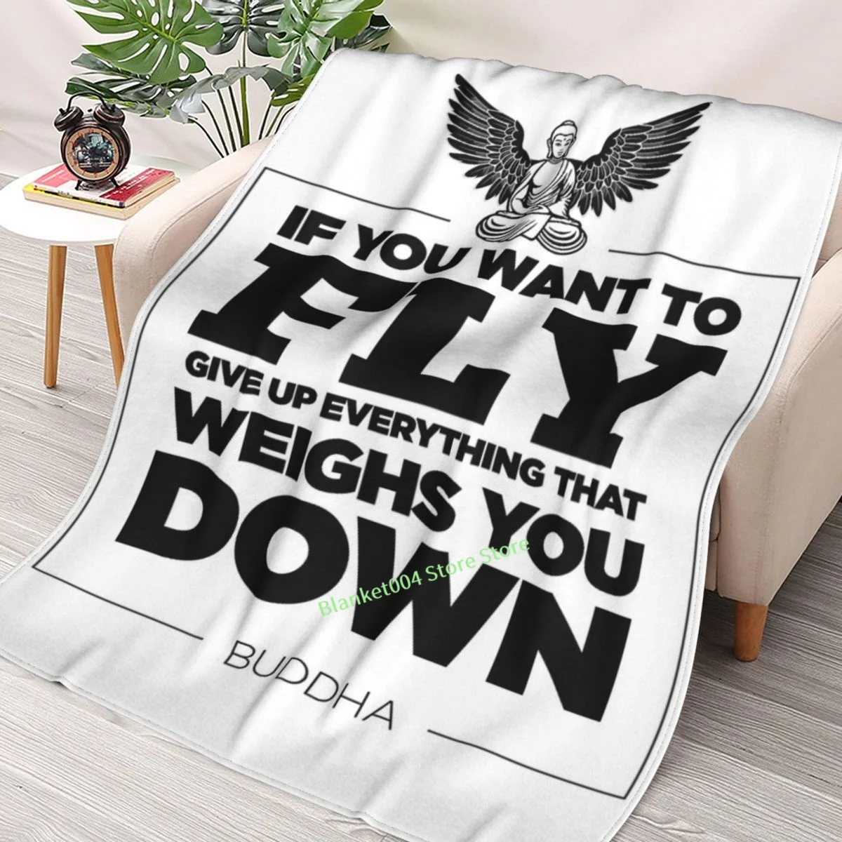 

Buddha Throw Blanket 3D printed sofa bedroom decorative blanket children adult Christmas gift