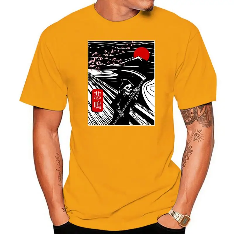 

Riot Society Scream Reaper Mens T-Shirt Summer Tee Shirt