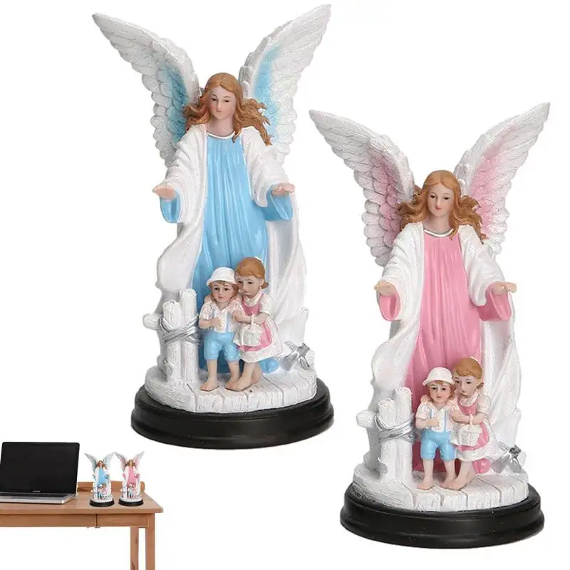 

Jesus Christ Statue European Religious Ornaments Little Cute Angel Figures Tabletop Small Ornament Angel Cute European Retro