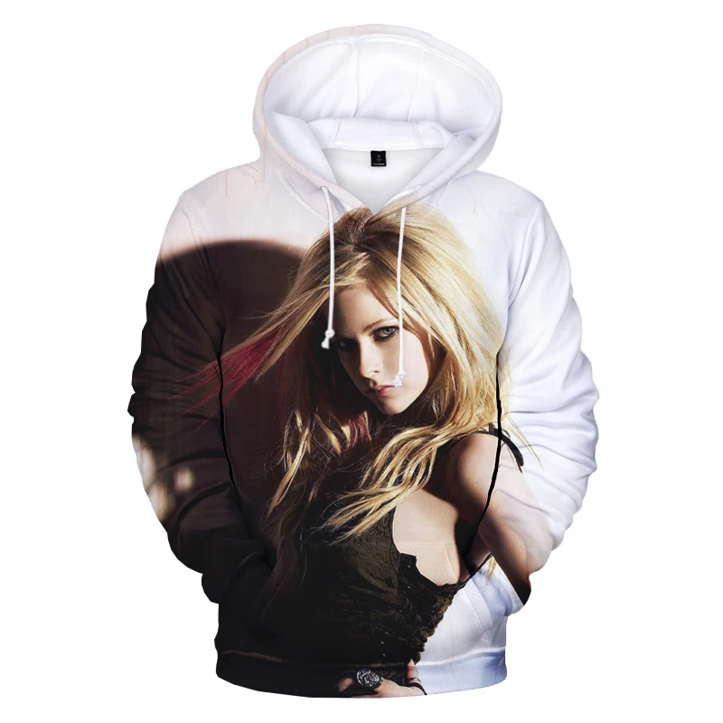

Hot Singer Avril Lavigne 3d Print Men/Women Hoodie Casual Oversized Pullover Popular Sweatshirt Fashion Tops Trend Men Clothing