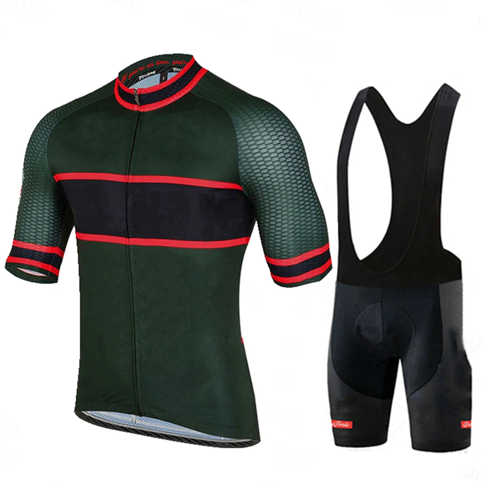 

Костюм мужской велосипедный из джерси и шорт, с коротким рукавом