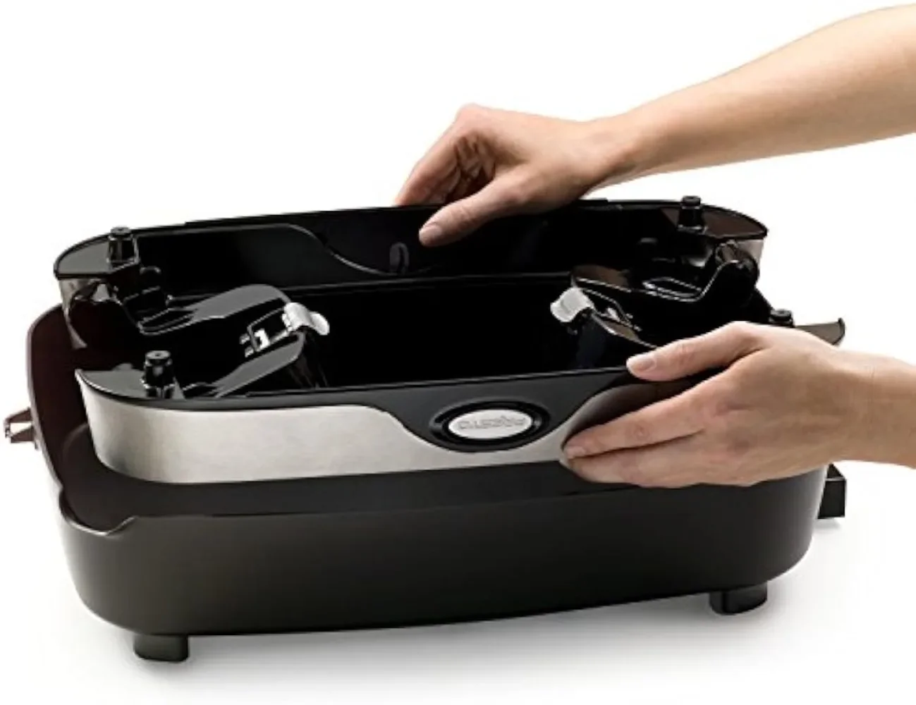 Presto 06857 16-дюймовая электрическая сковорода для складок черная