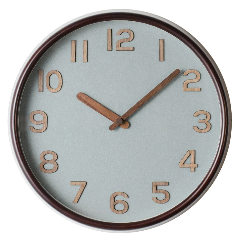 Лофт ретро деревянные настенные часы современный дизайн гостиная механизм